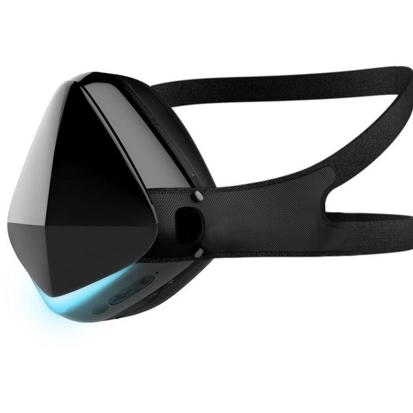 

face mask smart facemask hh01 portable mini air purifier with filter pm2.5-proof masking beautiful and high quality