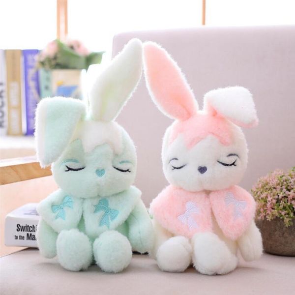 

1pcs 28 30cm long ear squint rabbit plush toys cute stuffed animals doll pillow dolls lovers gift wmtkwz