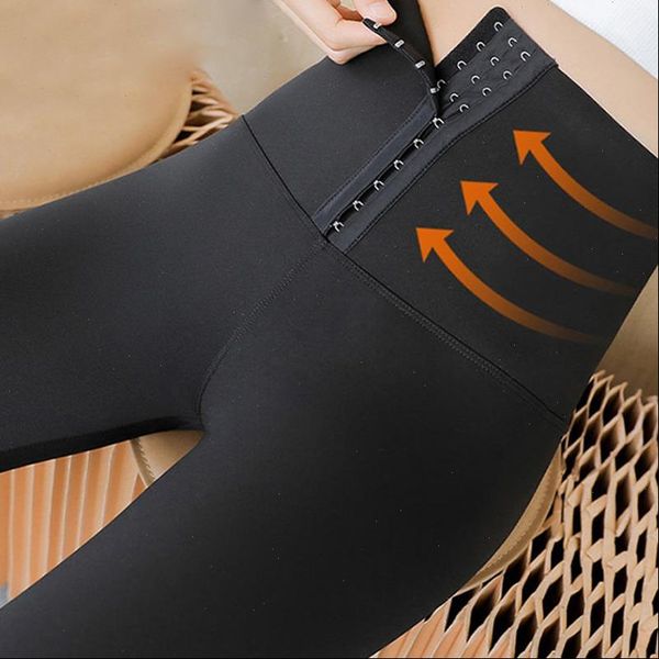 

high waist leggings women stretch velvet women legging pants push up winter leggings for fitness women gym thick legging, Black
