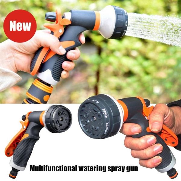 

garden hoses multifunctional watering spray gun household car wash nozzle water