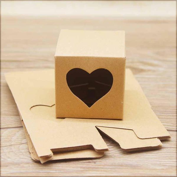

2020 10 20 шт. самый важный старинный крафт подарок конфеты белый бумаги сердца окна коробка маленький размер 5x5x5cm милая коробка jllgsv b