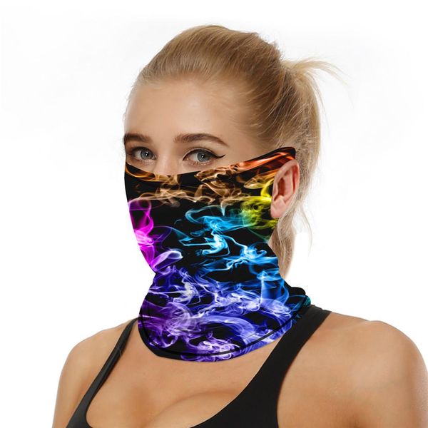 

открытый камуфляж галстук краситель принт бандана шарф бесшовные уха