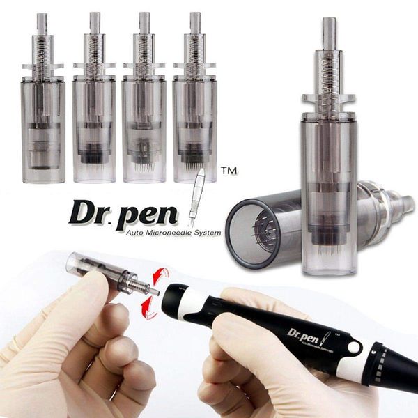 

2020 grey color 9/12/36/42 needle cartridge fits dermapen 3/dr pen a7/ mydermapen cosmopen skin care lighten rejuvenation scar removal