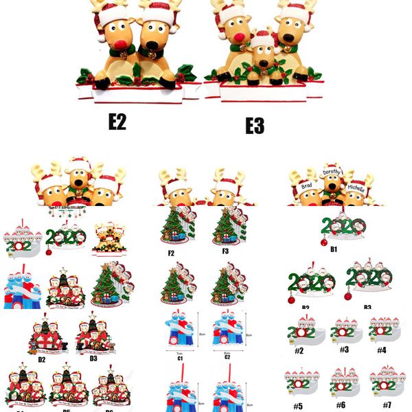 

3wu5survivor 6 style christmas ornament diy greeting 2020 family quarantine xmas birthday party pandemic social distanci