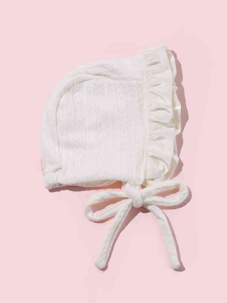 

baby minimalist solid hat she, Yellow