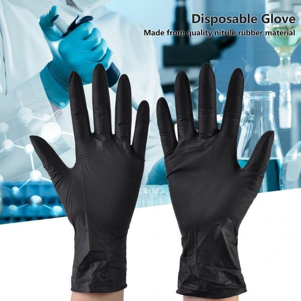 

dishwashing/kitchen/work/rubber/garden real purple disposable 100pcs latex gloves universal for left and r