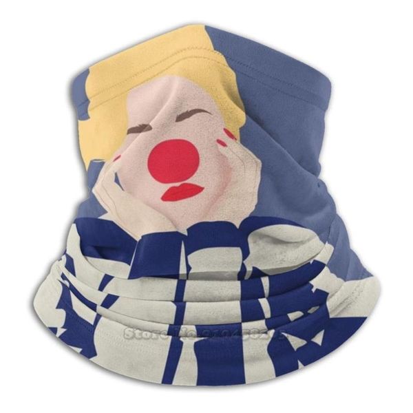 

scarves smile microfiber neck warmer bandana scarf face mask, Blue;gray