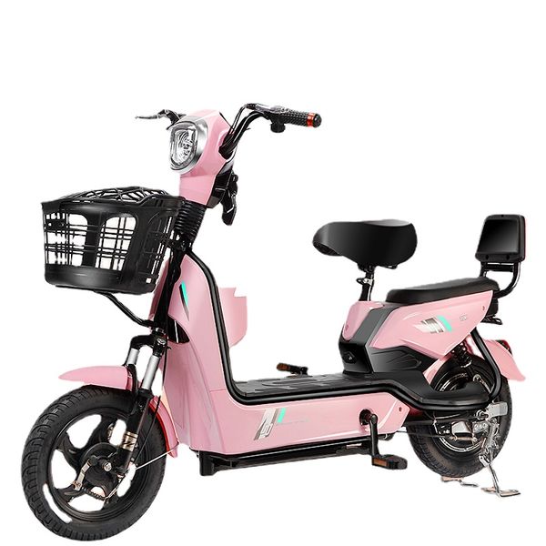 Novo 48V Bicicleta Elétrica Battery Carro Duplo Homens e Mulheres Pequeno Scooter 12a Tianneng Battery Power 65 km