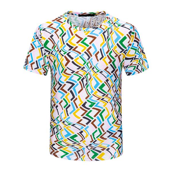 

2022 mens stylist designers t shirts crew neck t-shirts fashion print men summer short sleeves men women luxury ff t shirt size m-3xl, White;black