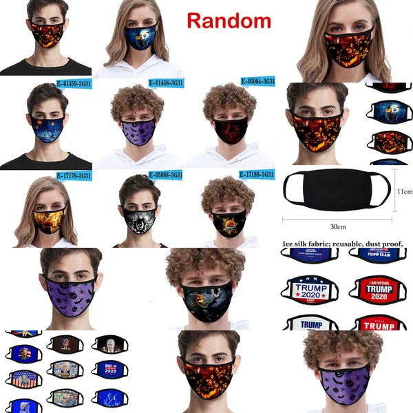 

factory spider party masks halloween fashion pumpkin 3d printed cotton face mask anti dust washable reusable chris pvrqj