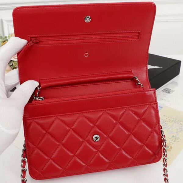 

good woc bag women wallet portefeuille portafoglio new designer designer purse fashion bags shoulder handbag purses 33814 flam bag, Red;black