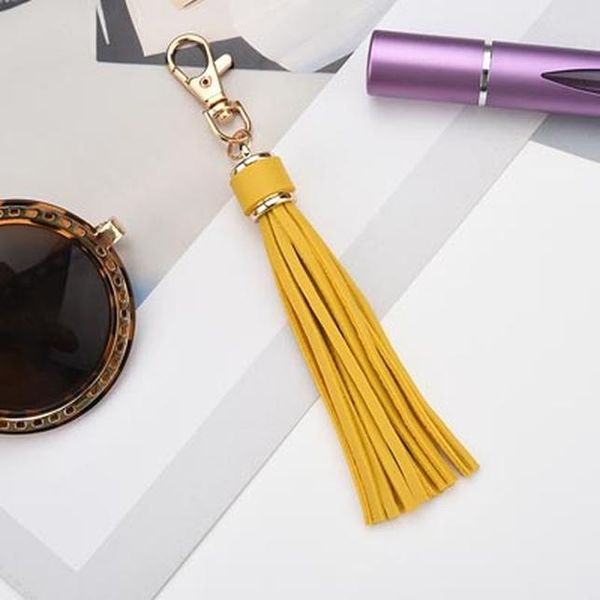 

мода из искусственной кожи с кисточкой для брелок beychain сумка подвесной сплав автомобиль ключ цепи кольца держатель ретро ювелирные издел