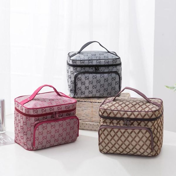

women make up bag makeup cosmetic bag waterproof professional toiletry kit wash necessaire travel organizer make up box1