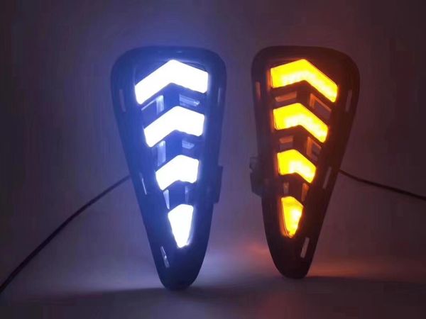 

2pcs daytime running lights for toyota camry 2015 turn signal light 12v car led drl