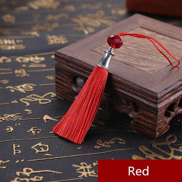 

10pc mini colorful crystal tassel fringe diy home textile curtain garment sewing accessories key hooks fringe trim craft tassels h jllukl