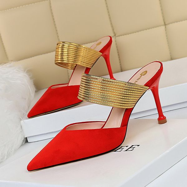 

sandlias femininas, femininos salto alto, camura ponteira, dedo do p, sapatos de festa, vermelho, preto, 2020 exb2, Black