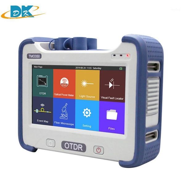 

fiber optic equipment tmo350 otdr 38/35/36db tmo-350 series optical time domain reflectometer sc/fc upc apc multi-wavelength sm mm tester1
