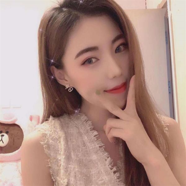 

ear clip 925 silver needle female jewelry end earrings