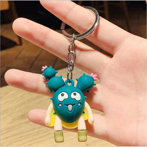 

creative cactus keychain pendant cartoon epoxy backpack pendant small gift keychain creative cactus casual factory sales associate wmtktp