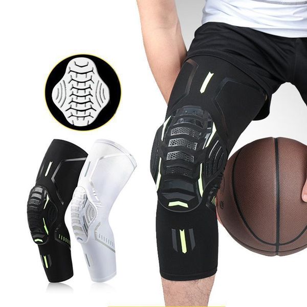 

elbow & knee pads compression support sleeve protector elastic brace gym gear sports basketball volleyball running support1, Black;gray