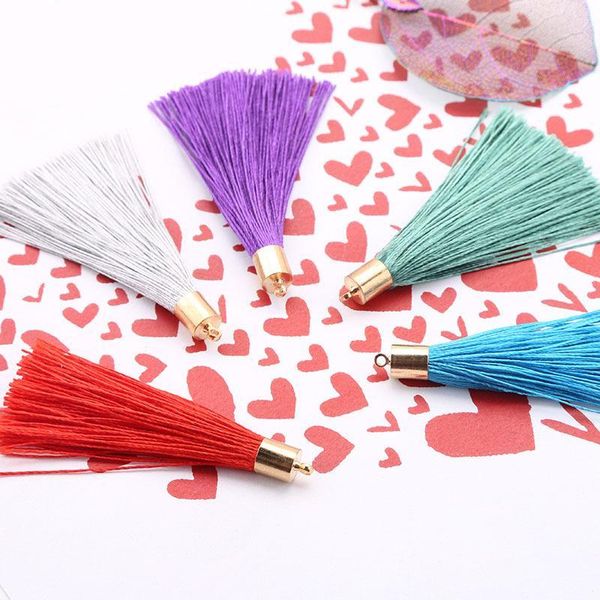 

10pcs mini metal cap tassel jewelry curtain garments decorative accessories diy key cell phone bag fringe trim tassels pendant h bbyzzz