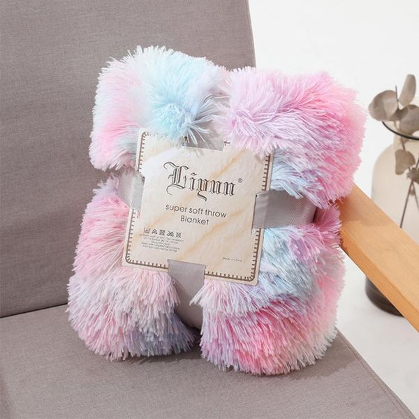 

throw blanket faux fur fall winter couch warm home decor for sofa bed super soft machine washable shaggy living room office