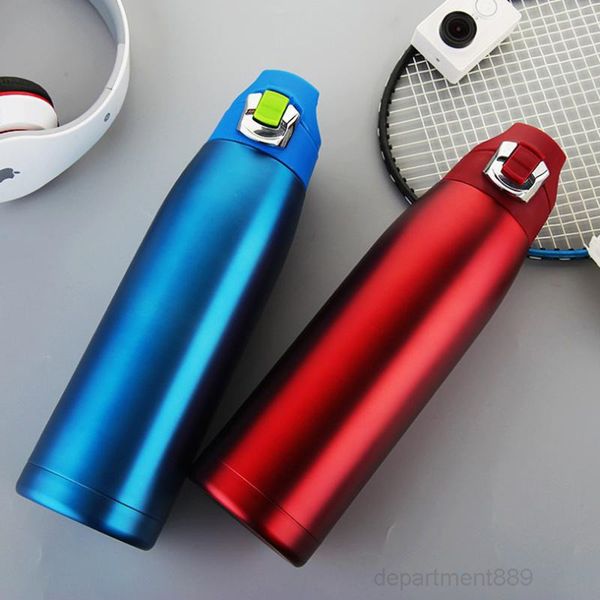 

a-32oz large capacity double wall space bottle outdoor portable hiking camping jogging insulated thermos stainless steel water owd2266