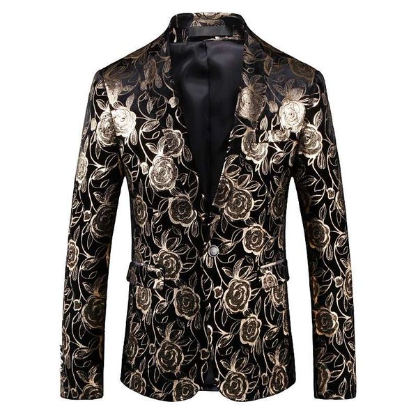 

men's dress flower notch collar slim fashion suit, White;black