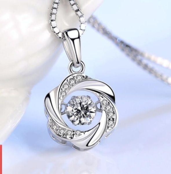 

crystal zircon necklace female clavicle pendant jewelry mother's day birthday gift for girlfriend