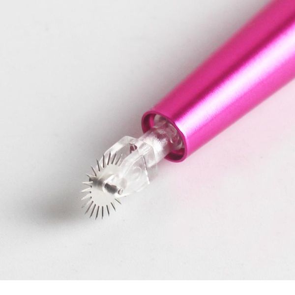 

10pcs semi permanent makeup serrated needles eyebrow tattoo gear pin diameter 6.3 / 9.3 mm for 3d embroidery manual ta qylwff
