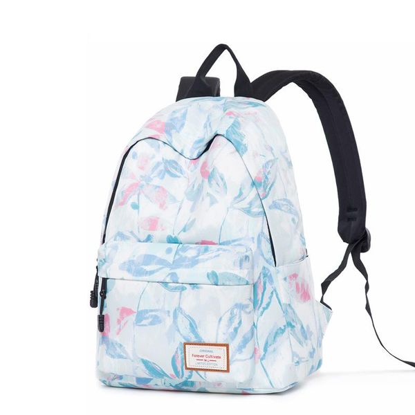 

backpack printed college style school bag large capacity computer