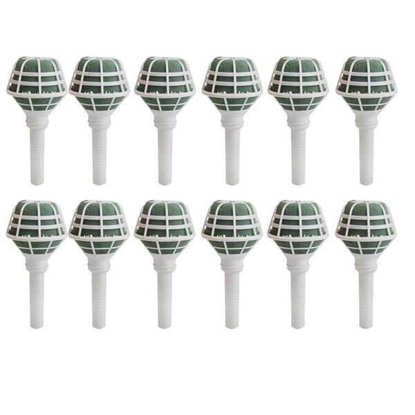 

12 pieces floral foam oasis bouquet posy holder for wedding bridal flower diy
