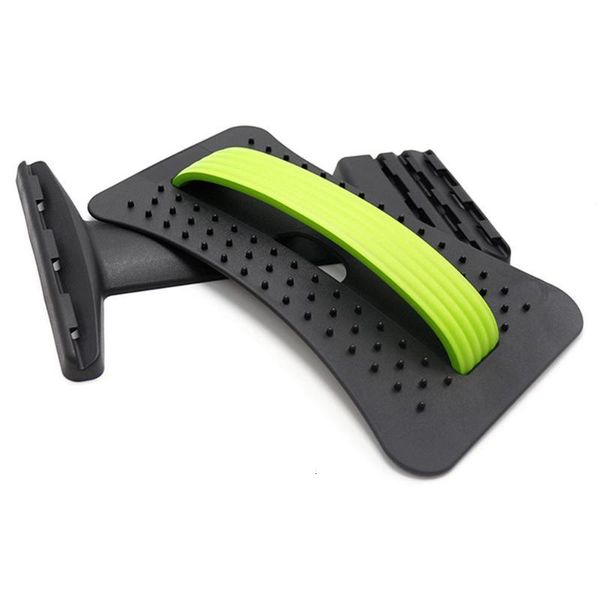 

37 x 25cm back massager stretcher for waist spine pain relief new fitness