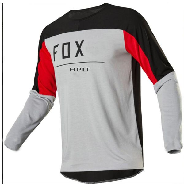 

hpit fox men's mountain bike sweatshirt, motorcycle sportswear, 2020, Black