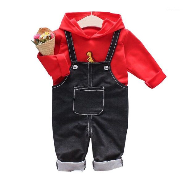 

clothing sets born baby girls boys clothes 2021 autumn winter casual strap suit outfit infant t-shirt+pant sets1, White