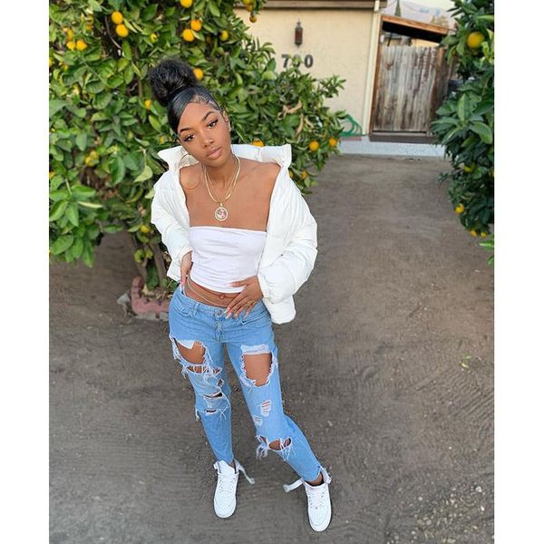 

winter bubble jacket coat zipper jacket thick warm outwear, Black