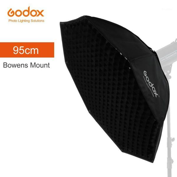 

light stands & booms godox pro 95cm 37" octagon honeycomb grid softbox reflector with bowens mount for studio strobe flash light1