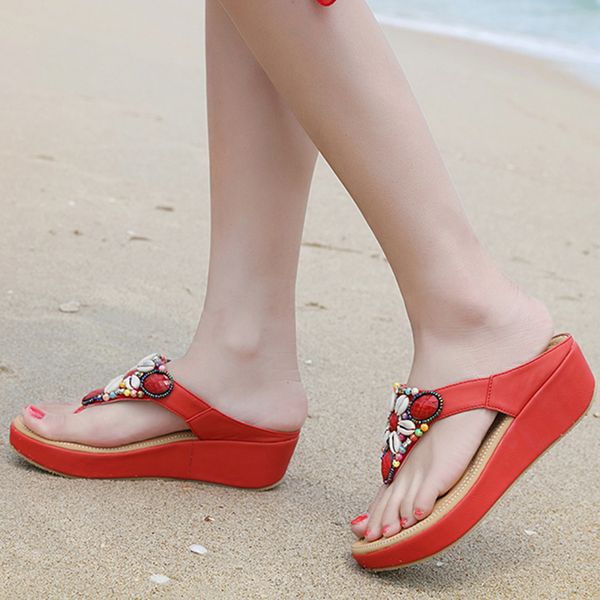 

casual flat slippers women hollow outdoor shoes ladies summer slippers shoes fashion beach sandals large sizemultifunction, Black