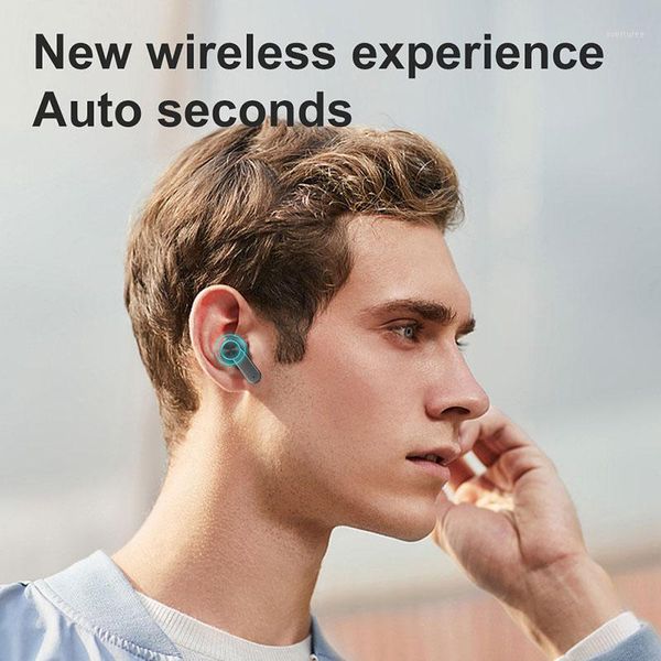 

xg31 bluetooth headset wireless 5.0 touch headset tws digital display sports stereo1