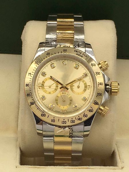 

classic 40mm men's mechanical watches self-winding waterproof stainless steel watch gift first choice wristwatch fashionable and simple, Slivery;brown