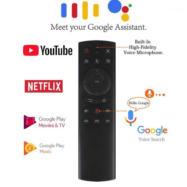 

g20s voice air remote mouse 2.4ghz mini mouse with voice microphone input ir remote control for android shield tv box1