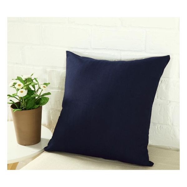 

solid pure color pillow case 45*45cm cushion cover office chair sofa throw pillowcase home wed jllsss ladyshome