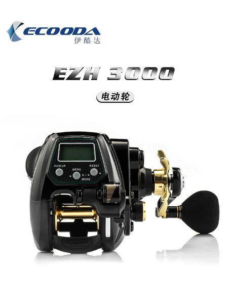 

baitcasting reels ecooda modle ezh3000 electric reel fishing boat saltwater ocean