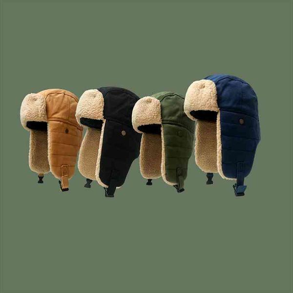

russia hat winter womens fashion warm soft casual black earflap cap womans chapeau femme, Blue;gray