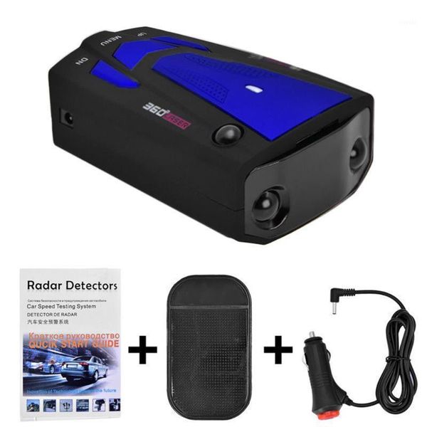 

smart home sensor car english russian auto 360 degree vehicle v7 speed voice alert alarm warning 16 band led display1