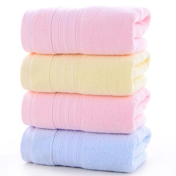

towel plain jacquard cotton thickened 115g soft face washing household embroidery characters