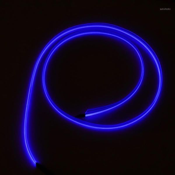 

instrument panel trim atmosphere light strip interior blue led dashboard frame light for tucson 2020 20201