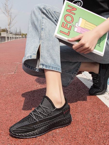

shoes women sneakers 2020 fashion summer light breathable mesh shoes woman fast delivery tenis feminino women casual shoes, Black
