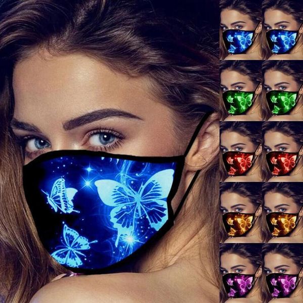 

print dustproof washable reusable designer butterfly cotton face mouth cover protective mask party masksoutlet6cdv