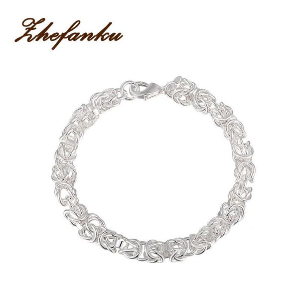 

fashion charming jewelry elegant charm chain bracelet color silver color, Black